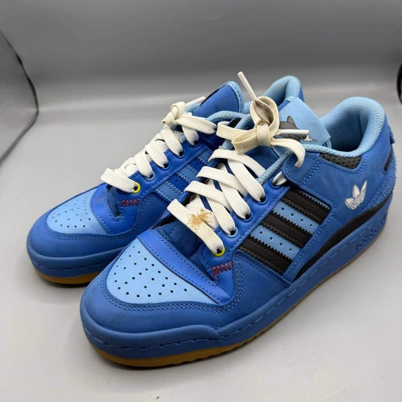 adidas Originals Other - Adidas Originals Forum Low Sneaker Shoes Men 7 Blue Hebru Brantley GZ4403
